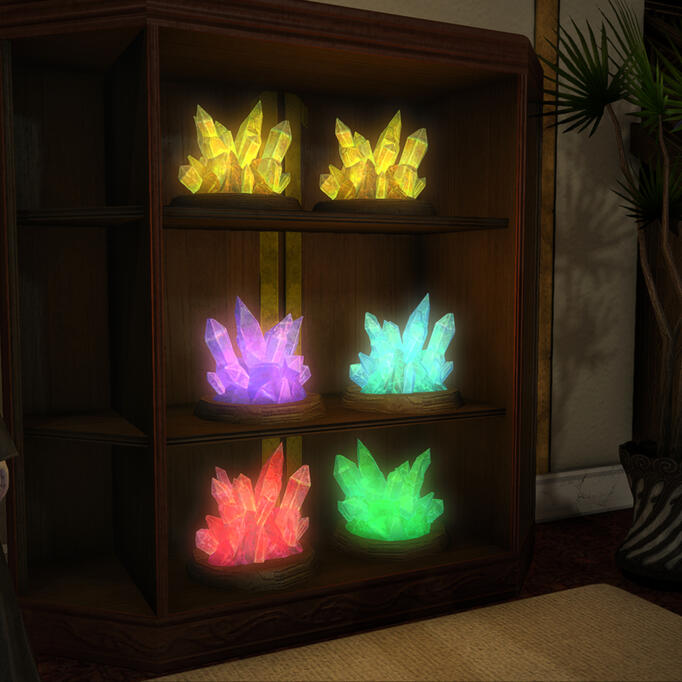 Crystals were especially important to Ancient society and were central to their use of magic, as well as the storage and utilization of "concepts"