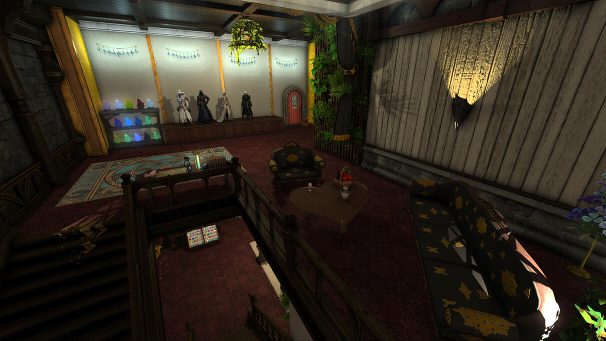 Upper floor, lounge area